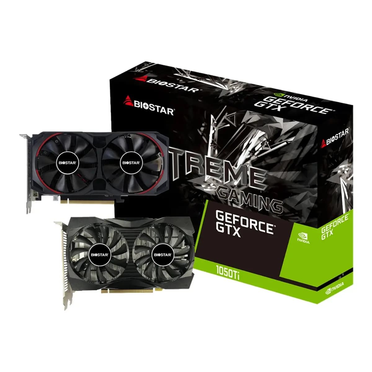 BIOSTAR Graficka GeForce GTX 1050 Ti 4GB