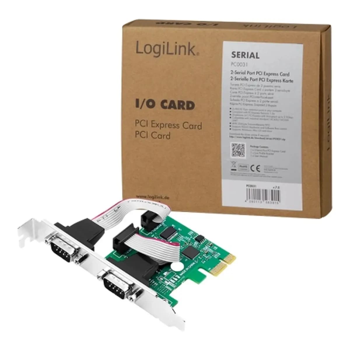 LogiLink PCI xpress Card 2x Serial PC0031