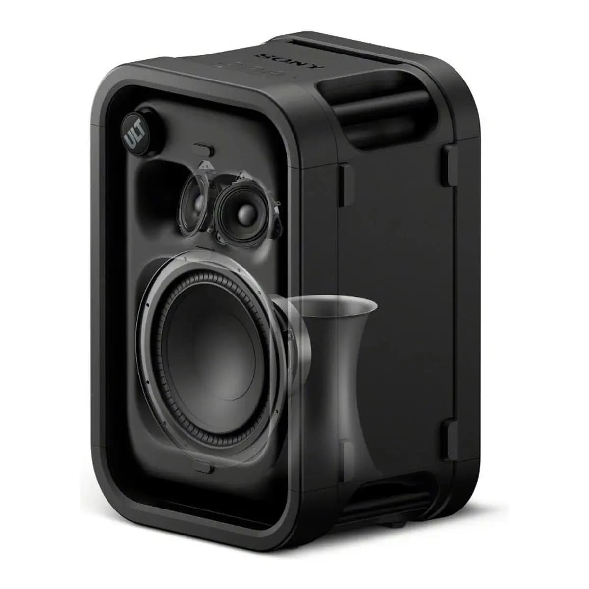 SONY Bluetooth zvučnik ULT TOWER 5, 300 W, baterija do 20 h, ulaz za DJ opremu i mikrofon, IPX4