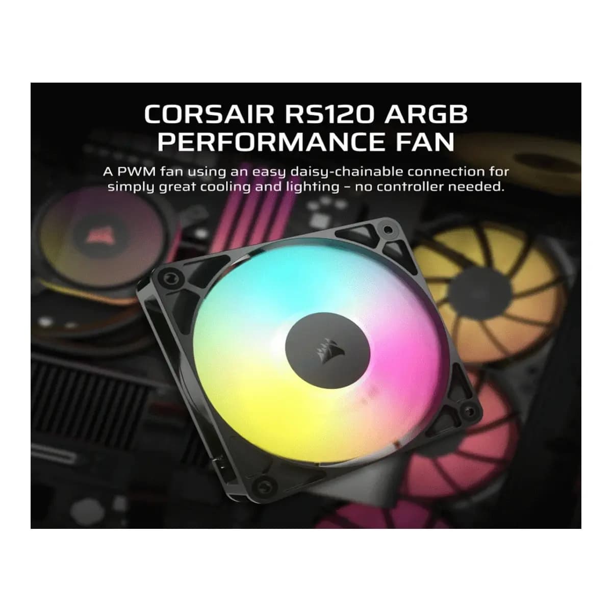 CORSAIR Hladnjak RS120 ARGB, 120mm