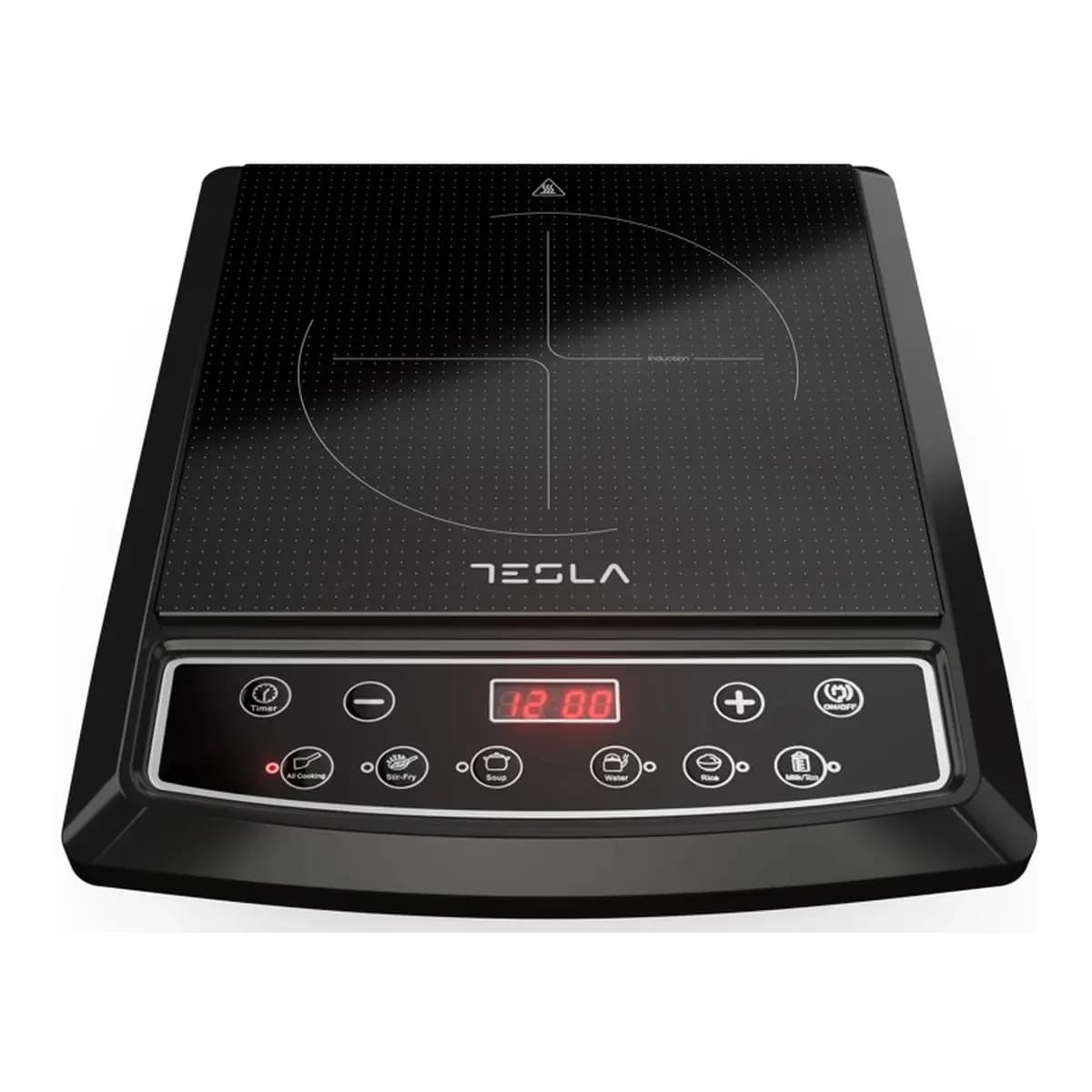 TESLA Indukcijski rešo IC200B, 1500 W, keramička ploča, 8 nivoa snage i temperature, 6 programa kuhanja