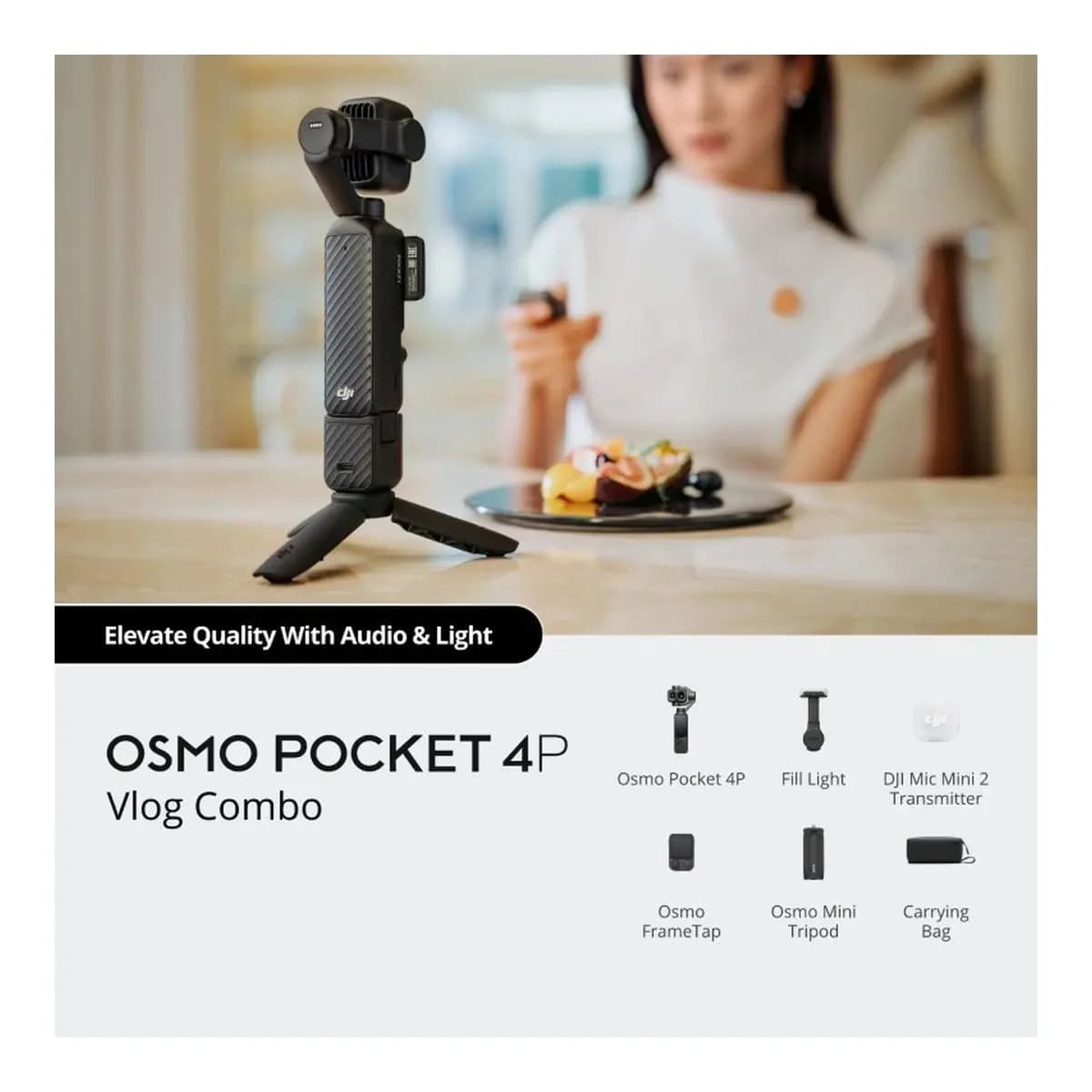 DJI Kamera Osmo Pocket 4P Vlog Combo