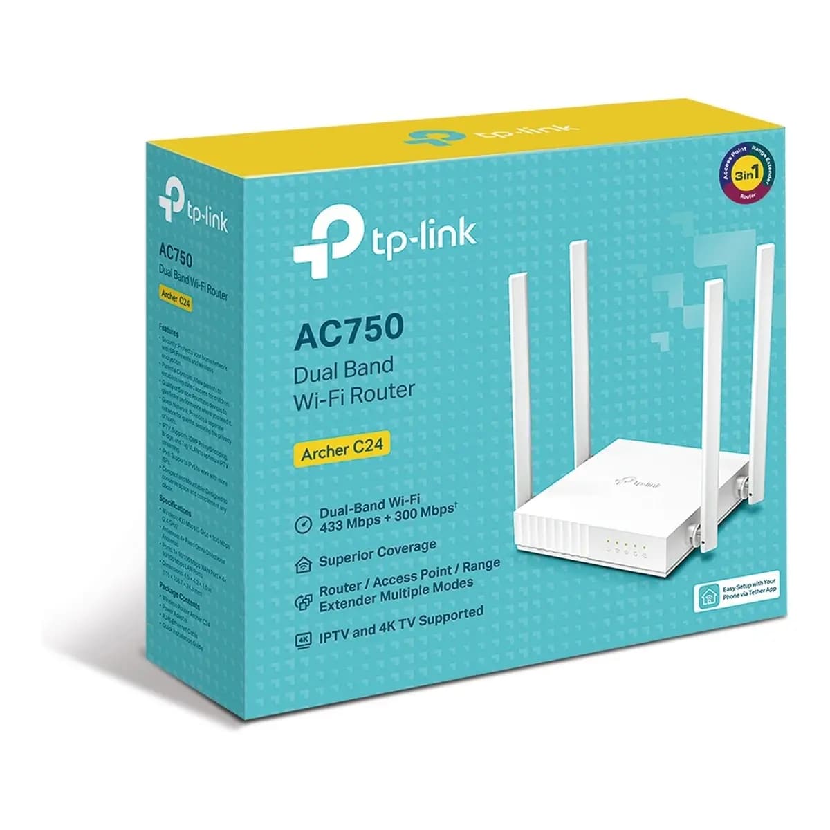 TP-Link Archer C24 AC750Dual Band router