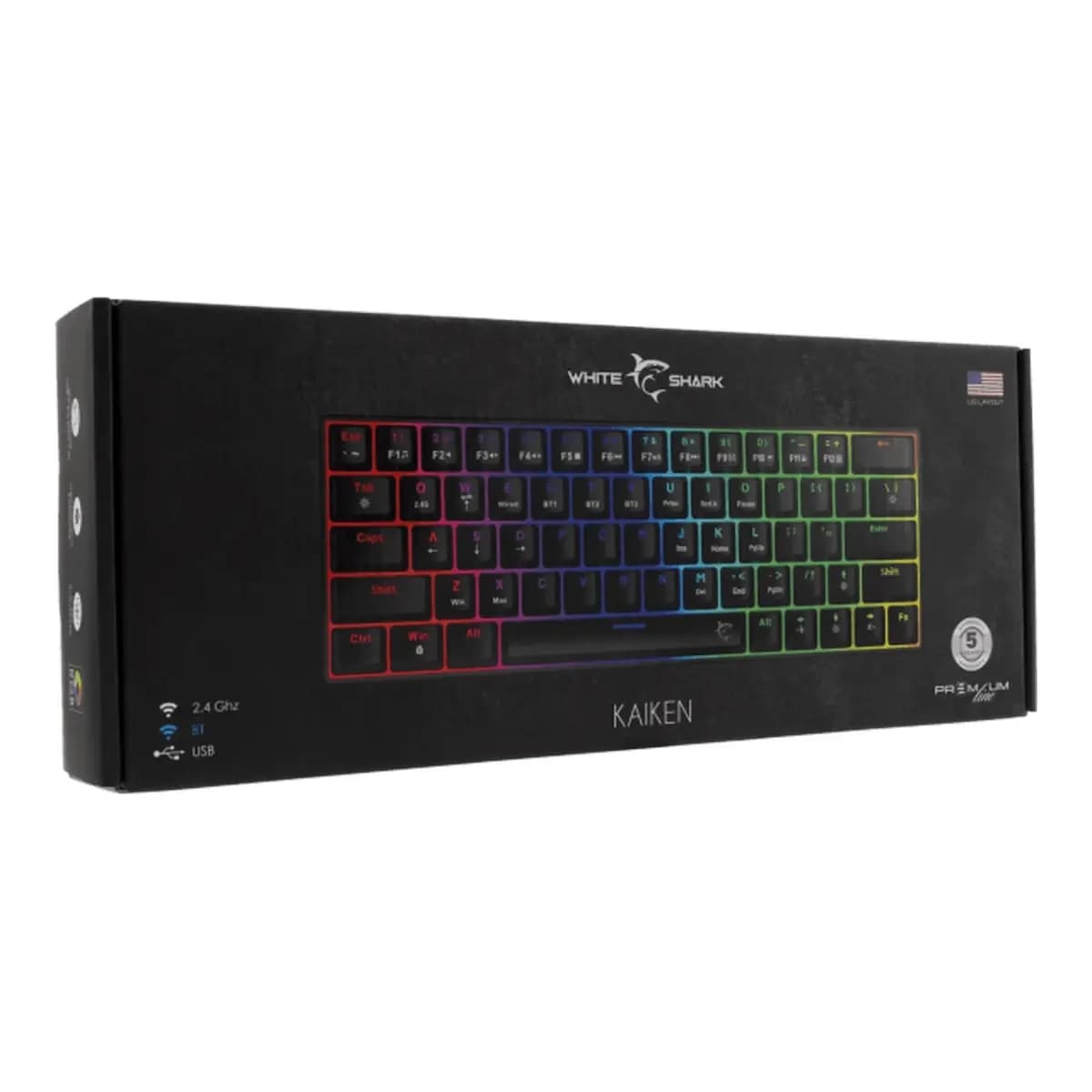 White Shark PL TASTATURA GK-003111 KAIKEN / US