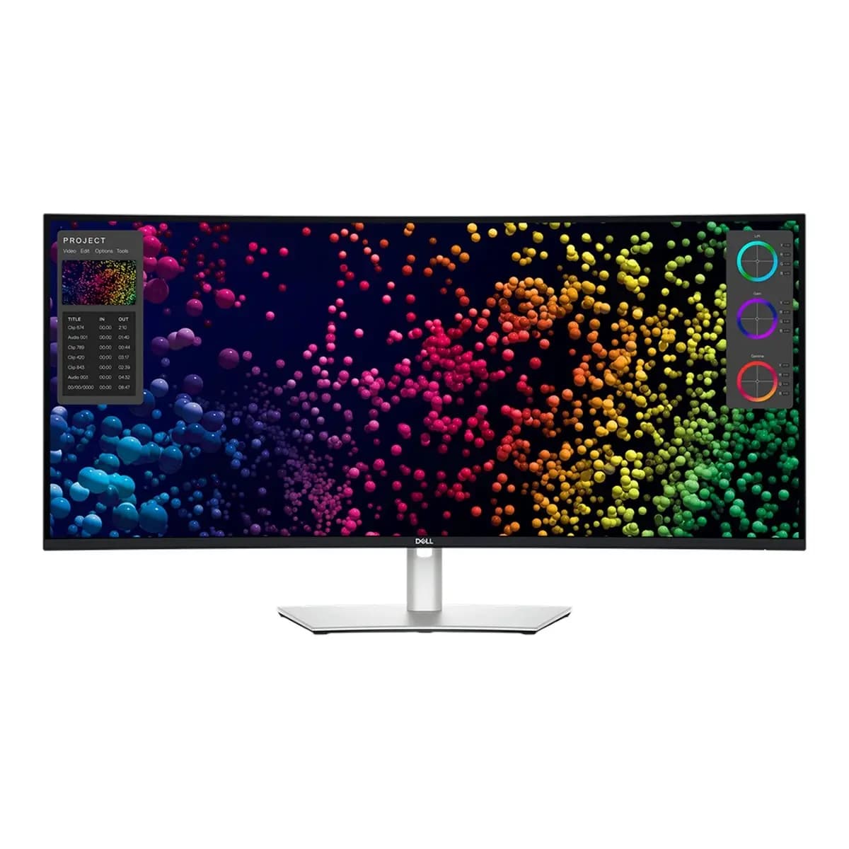 DELL Monitor UltraSharp U4025QW 40" WUHD, IPS Panel, 120Hz, Zakrivljeni, Thunderbolt 4, USB-C, RJ-45, Zvučnici