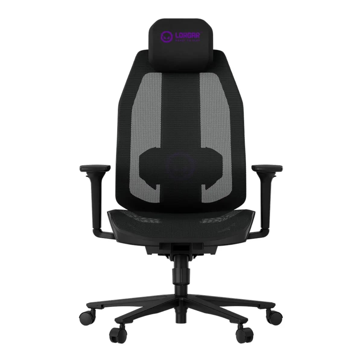 LORGAR Gaming stolica CHP51 Mesh Gaming Chair Pro, višestruko podesiva, crno-ljubičasta