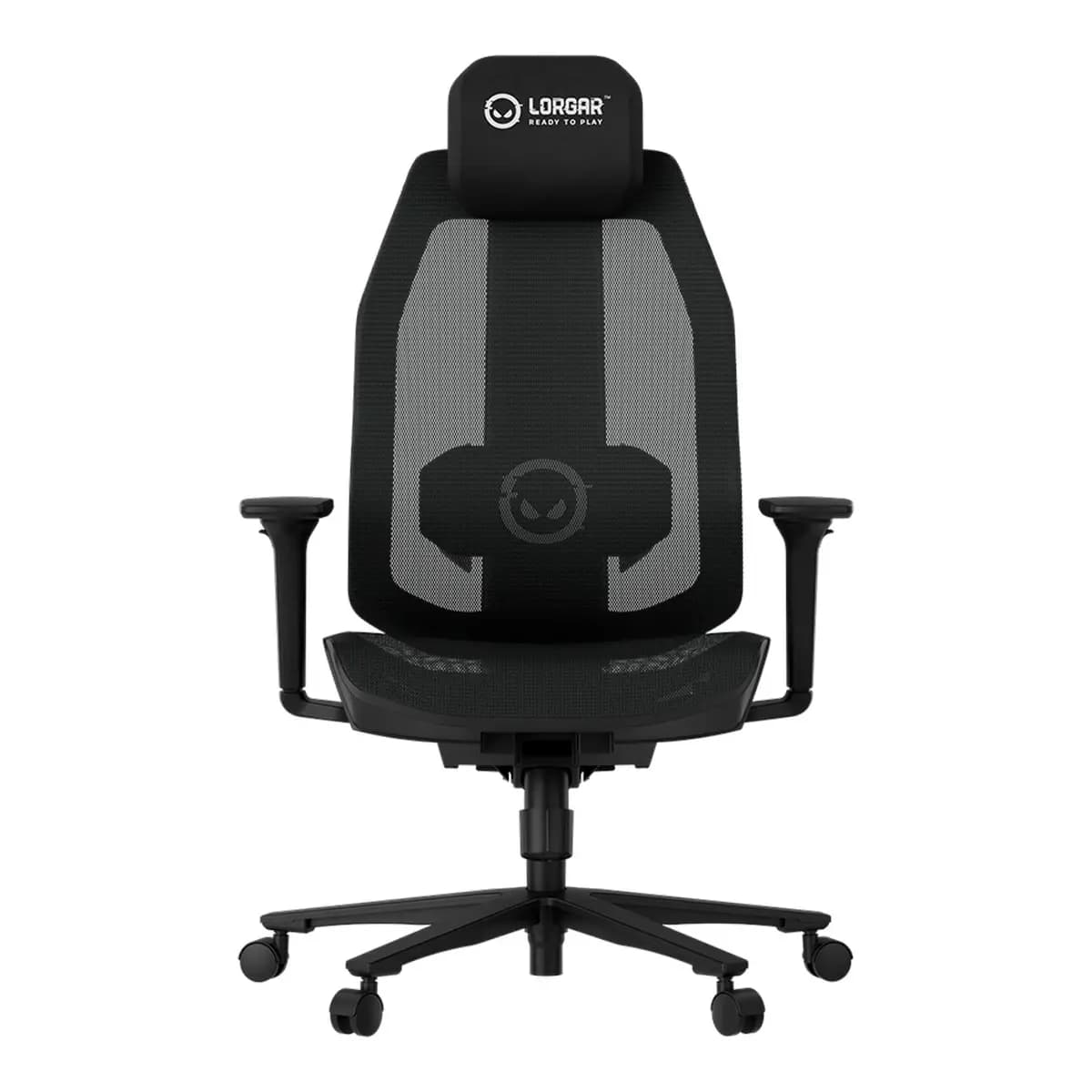 LORGAR Gaming stolica CHP51 Mesh Pro, višestruko podesiva, crno-bijela