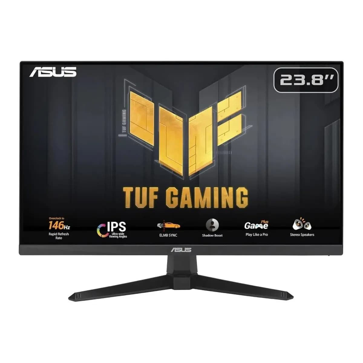 ASUS Monitor Gaming TUF VG249QE5A 23.8" Full HD, IPS Panel, 146Hz, 1ms MPRT, ELMB Sync, Zvučnici