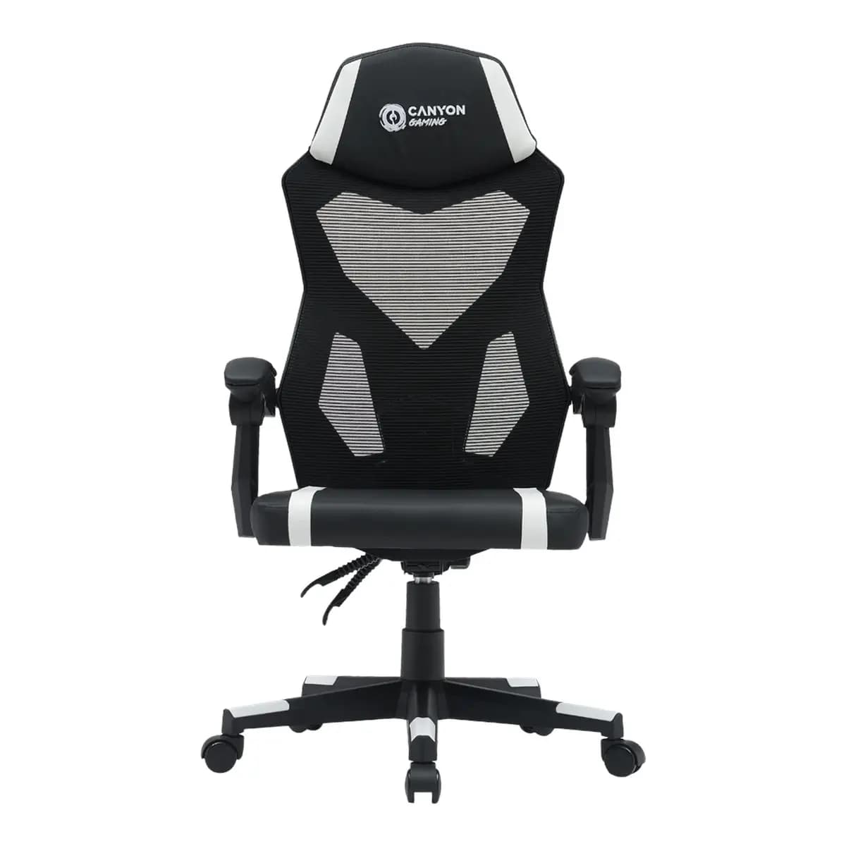CANYON Gaming stolica Flow MCH01, Mesh, crno-bijela
