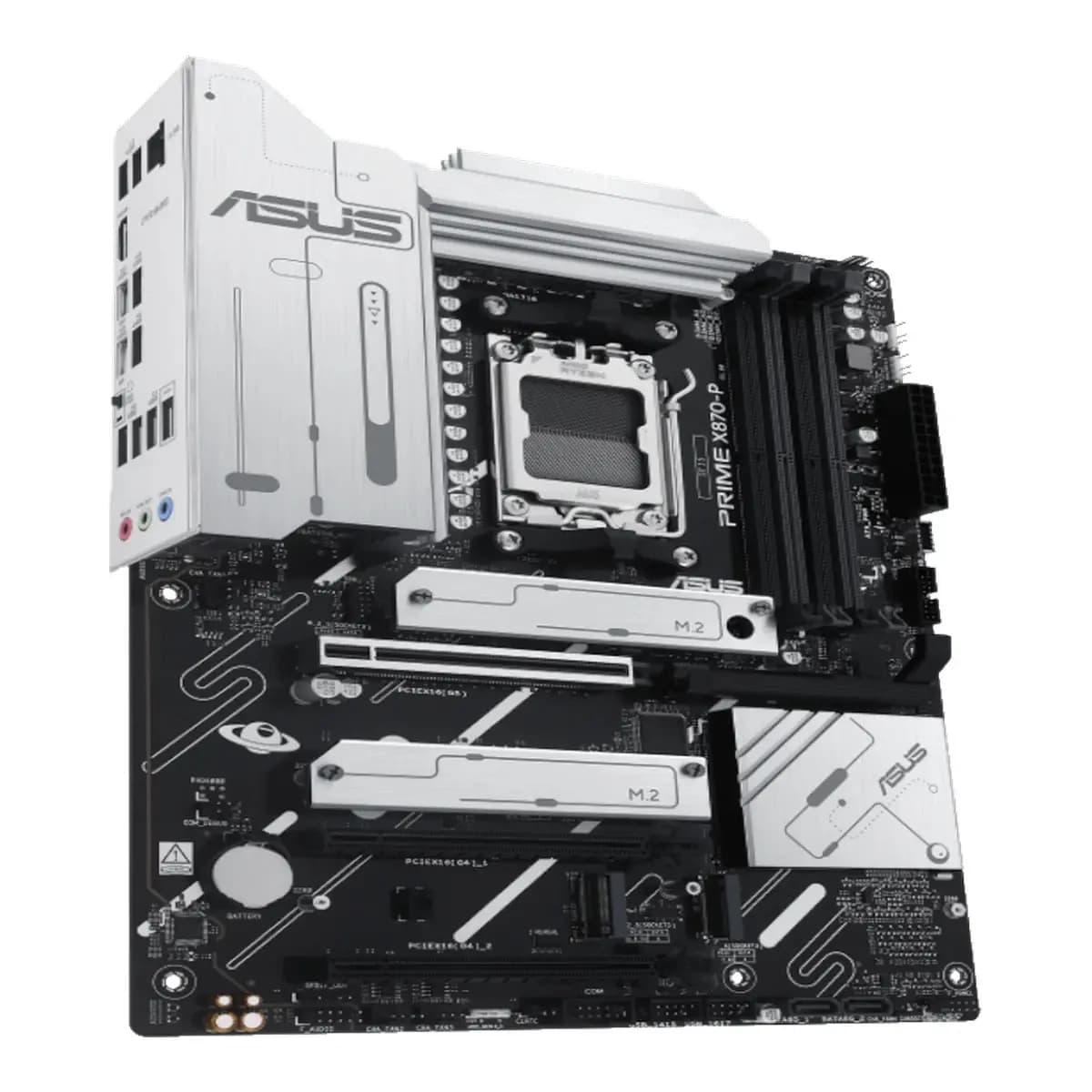 ASUS MB PRIME X870-PX870, AM5; 4xDDR54x M.2; 2x SATA,HDMI,10x USB, RAID,ATX