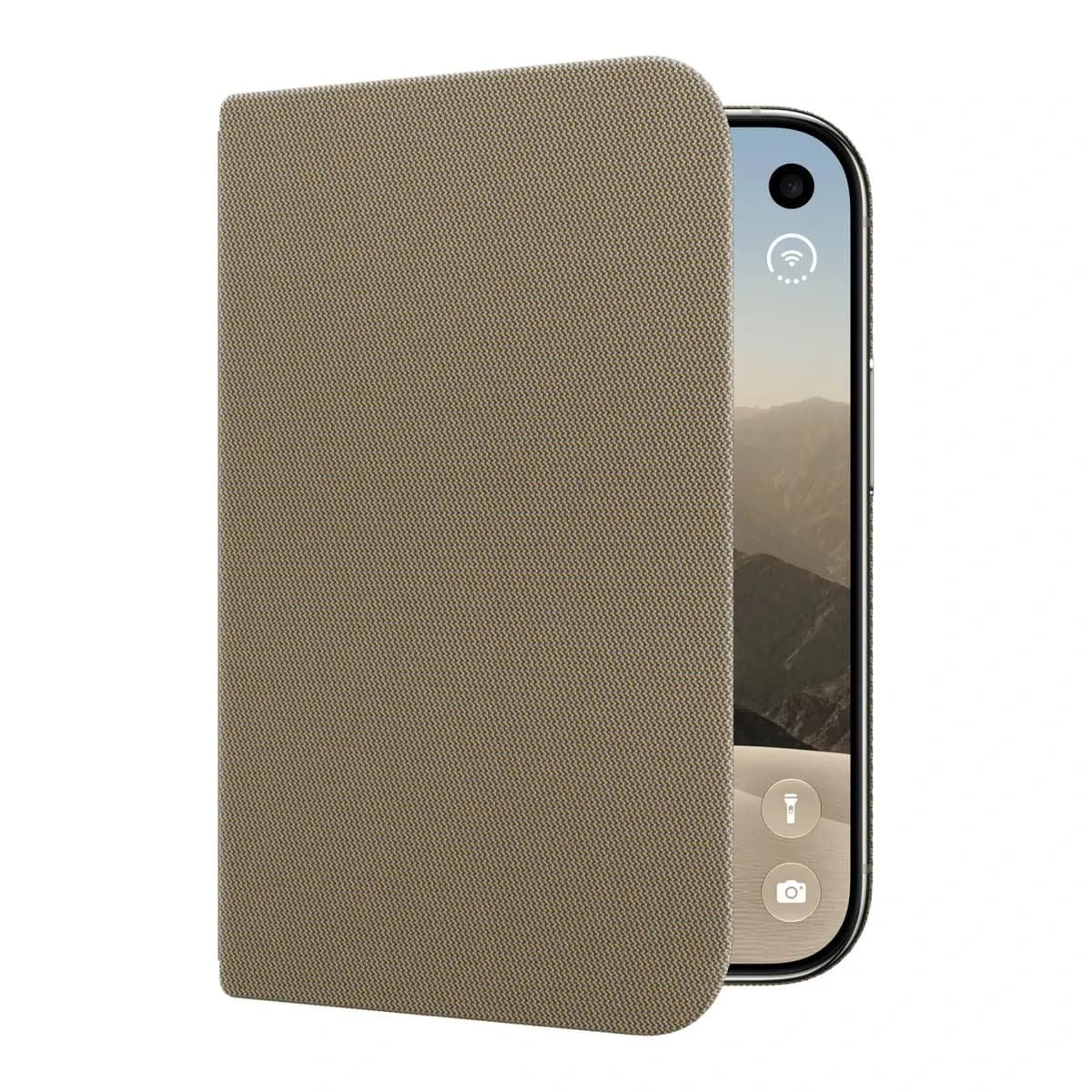 Apple iPhone Duo Folio with Kickstand - Taupe
