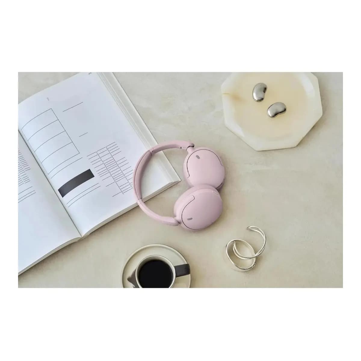 SONY Slušalice CH730 Over-Ear, Bluetooth, Mikrofon, ANC, Do 50h Baterija, Roze
