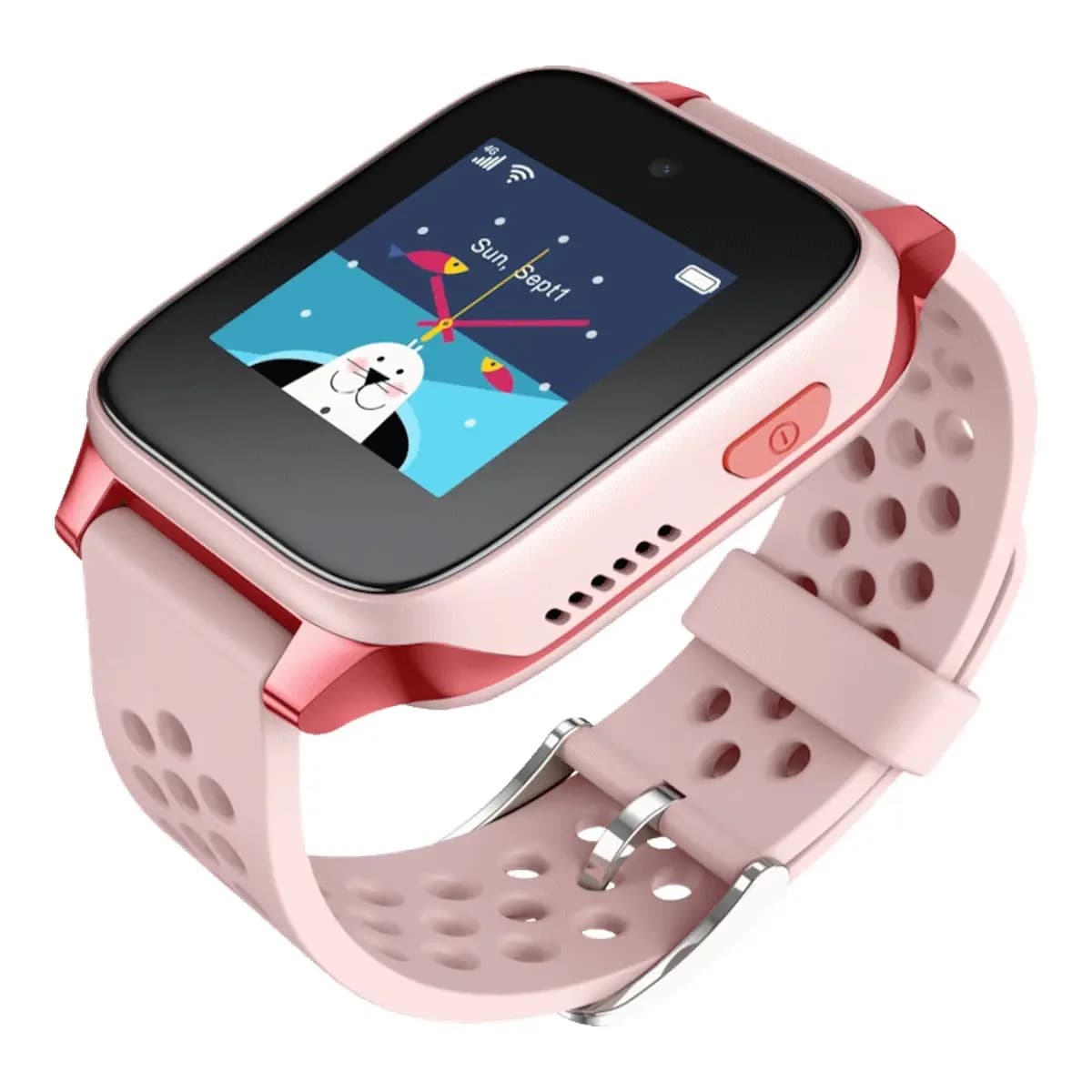 TCL djeciji pametni sat MT46X Pink Precizan GPS, SOS dugme
