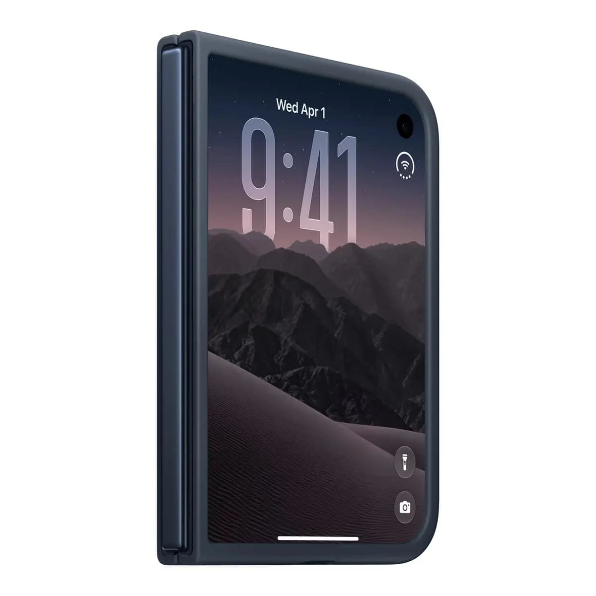 Apple iPhone Duo Case - Navy Blue