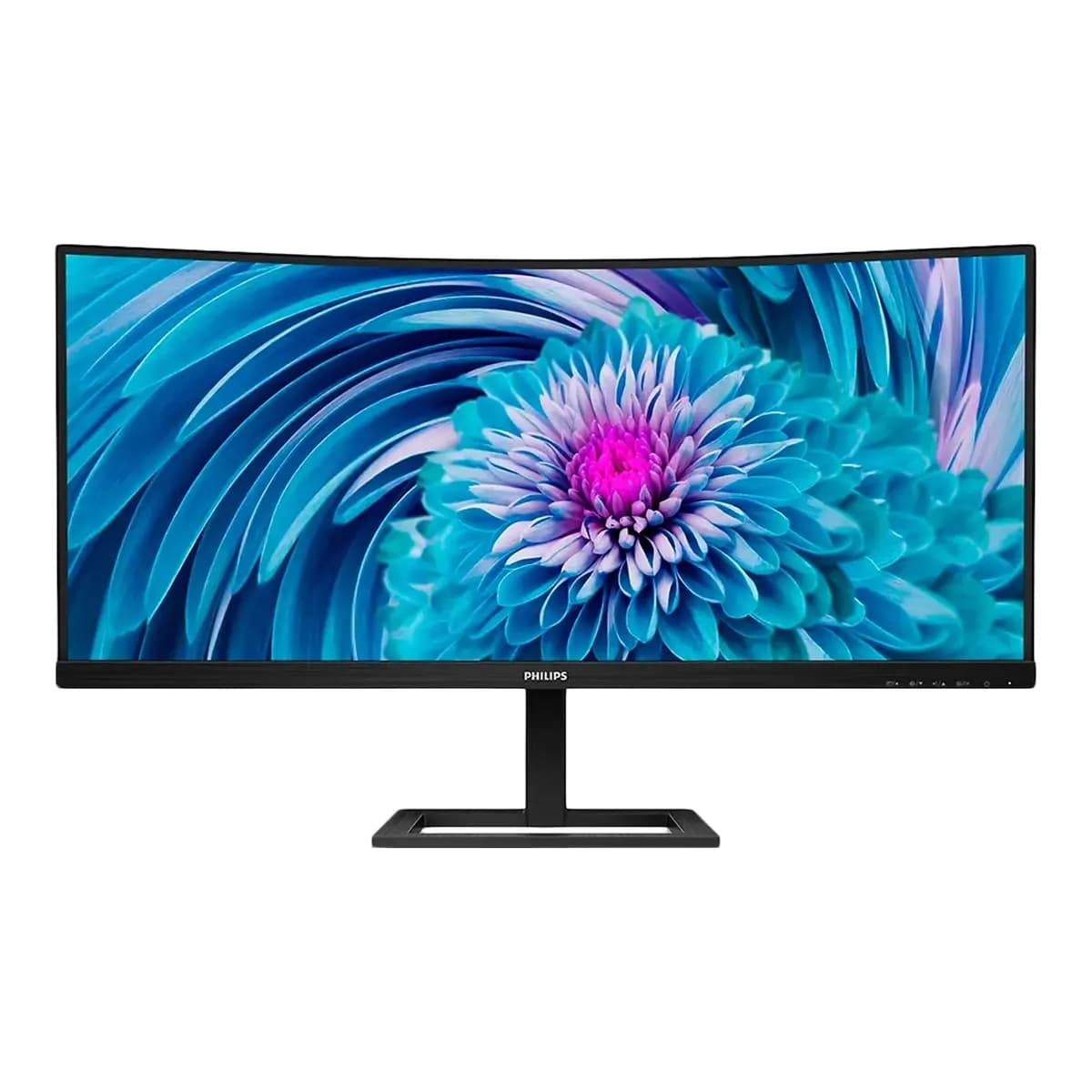 PHILIPS Monitor 346E2CUAE 34" UWQHD, VA Panel, 100Hz, 1ms MPRT, Zakrivljeni 1500R, USB-C 65W, Adaptive Sync
