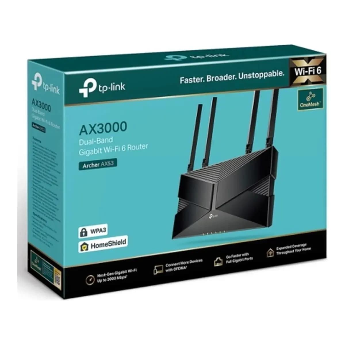 TP-Link AX53 AX3000 WiFi 6 Dual Band Gigabit Router