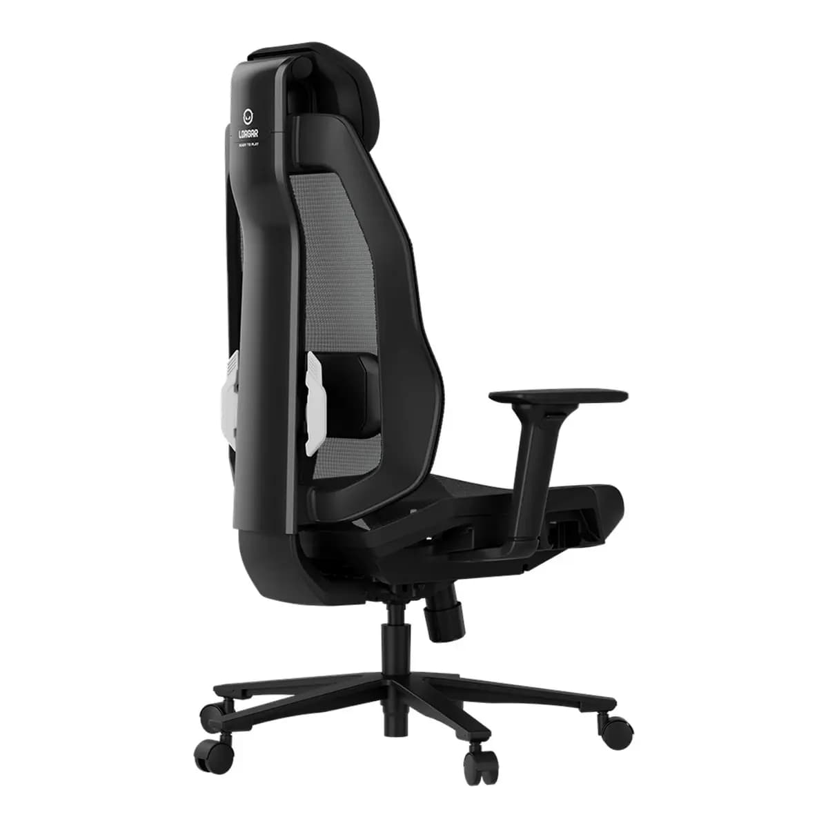 LORGAR Gaming stolica CHP51 Mesh Pro, višestruko podesiva, crno-bijela