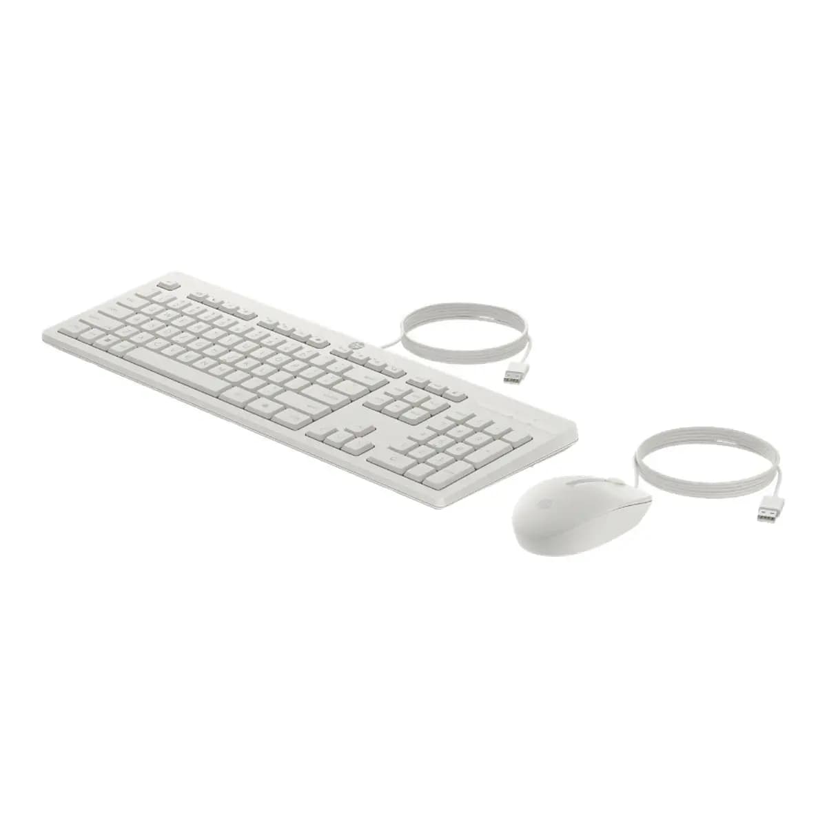 HP 225 Wired MSE and KB G2HP 225 Wired MSE and KB G2HP 225 Wired MSE and KB G2 MOUSE+KB WHIT