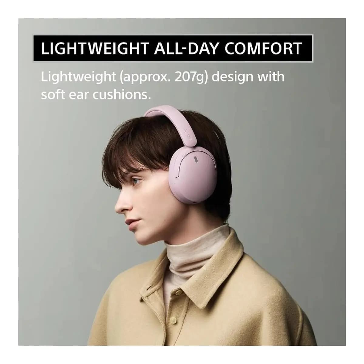 SONY Slušalice CH730 Bluetooth Over-Ear, Mikrofon, ANC, Do 50h Baterija, Crne