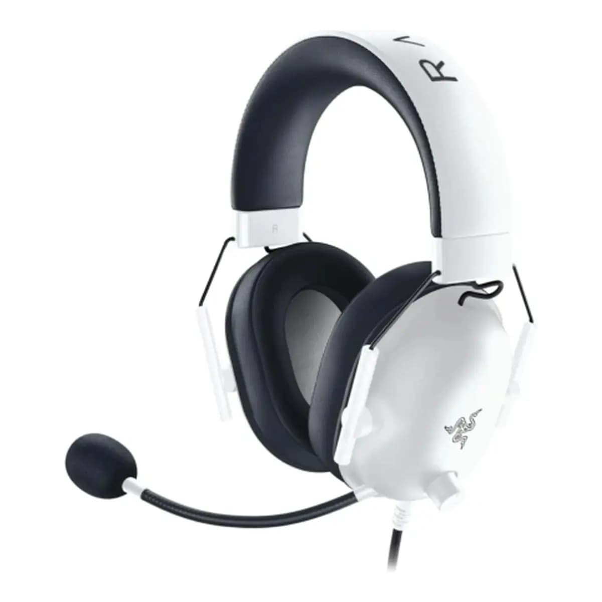 RAZER Slušalice BlackShark V2 X 7.1 PS5 Edition Over-Ear, Žične 3.5mm, Mikrofon, Bijele