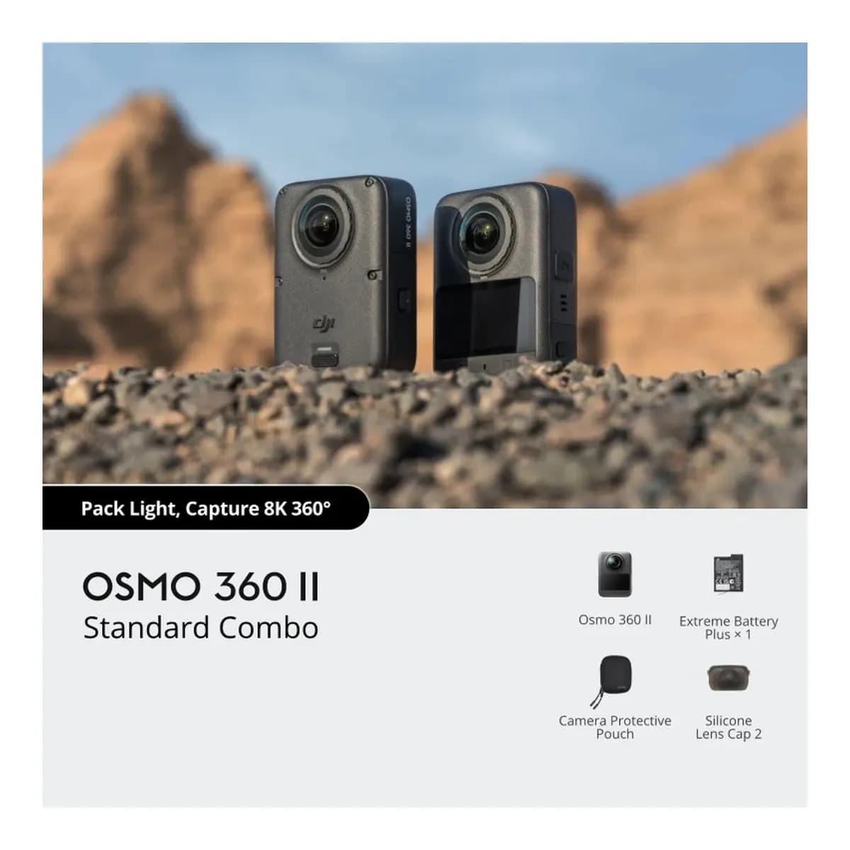 DJI 360° Kamera Osmo 360 II Standard Combo