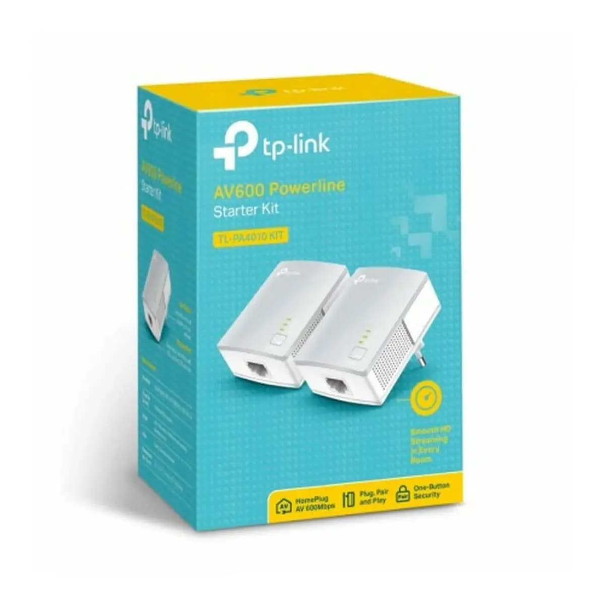 TP-Link TL-PA4010KIT Nano Powerline Adapter Kit 600Mbps