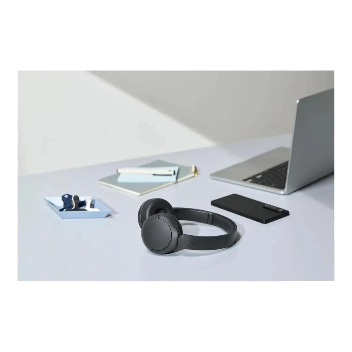 SONY Slušalice WH-CH530 On-Ear, Bluetooth, Mikrofon, Do 55h Baterija, Crne