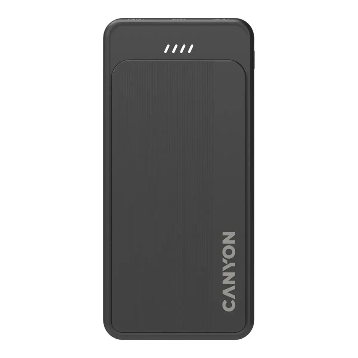 CANYON Power Bank OnPower 100, 10000mAh, Black