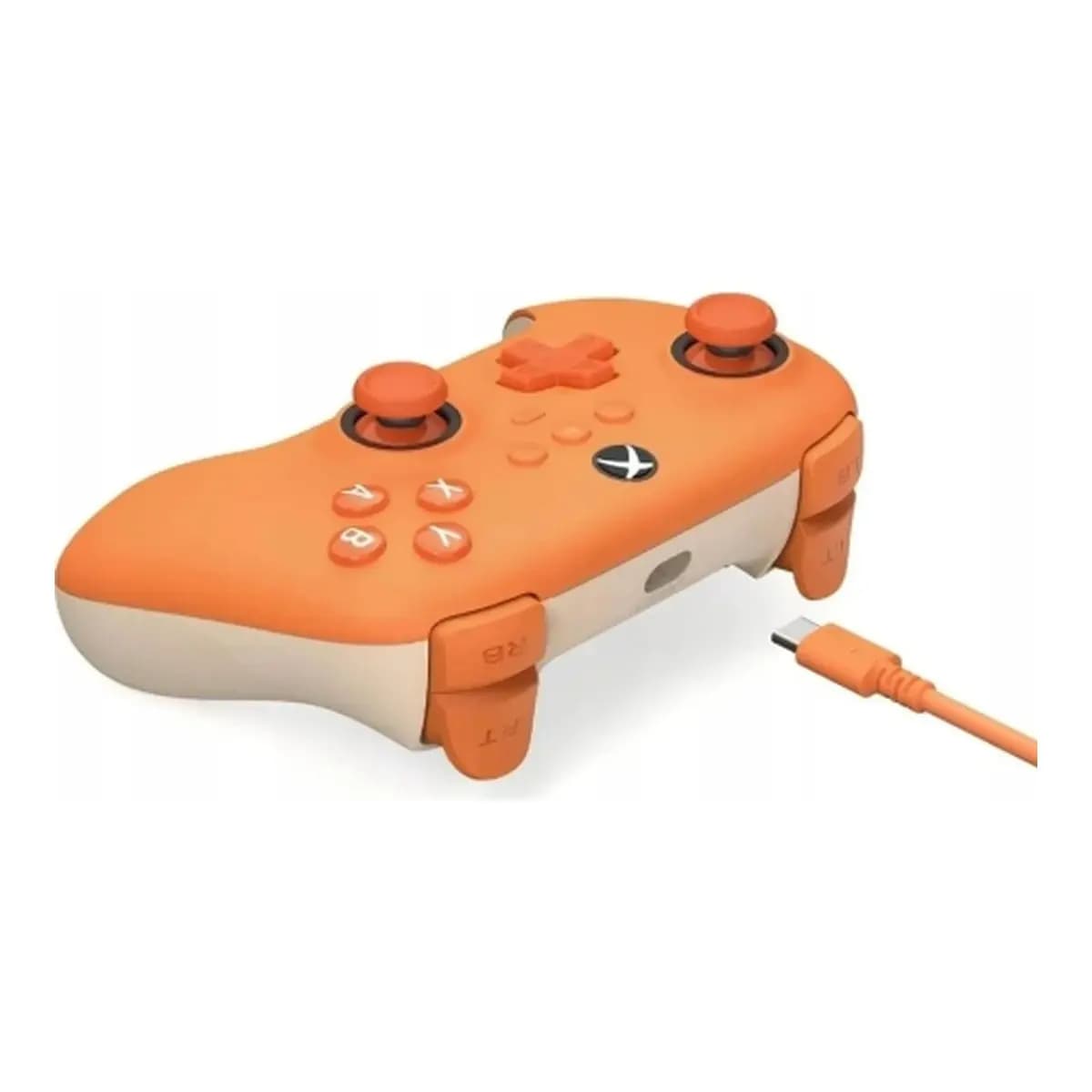 8BITDO Kontroler Ultimate C Wired, Xbox One/Series i PC, Hall Effect analogne palice, 3,5 mm audio priključak, narandžasti