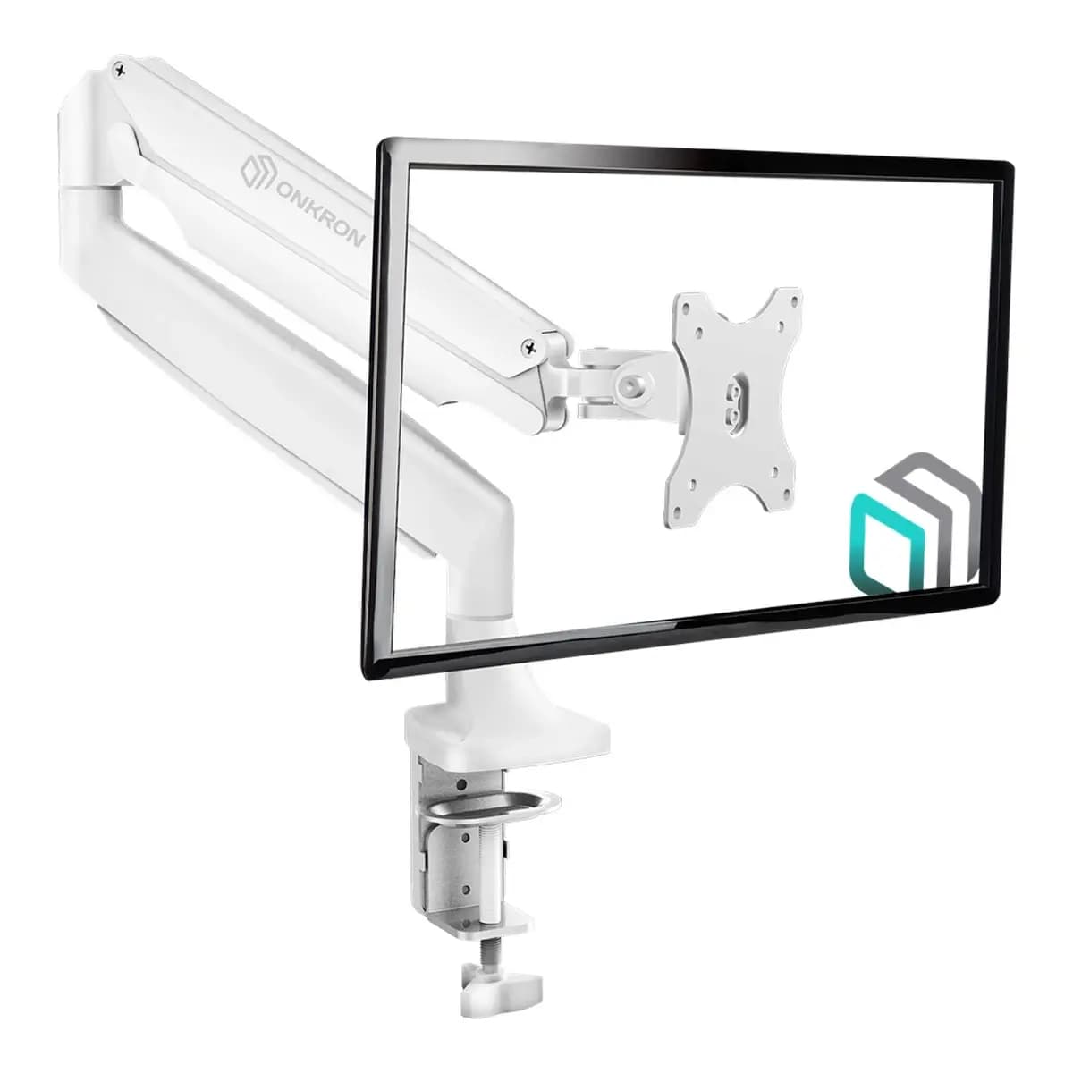 ONKRON Nosač za monitor Desk Mount, 13–32", do 9 kg, bijeli
