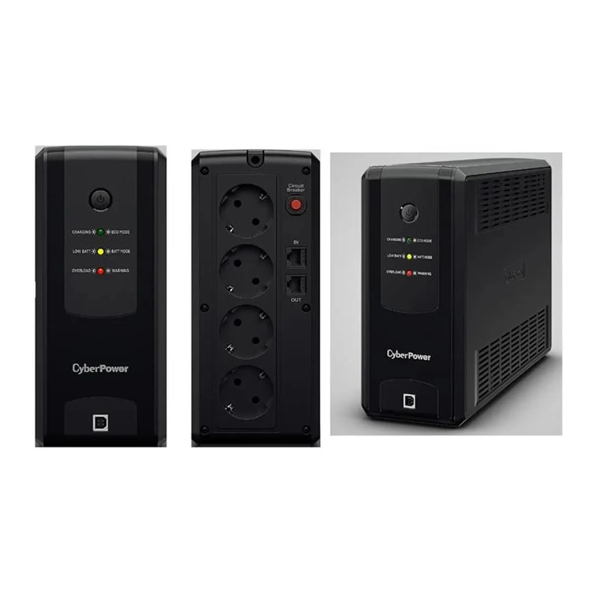 CyberPower 1050VA/630W UT1050EG, line-int., šuko, desktop