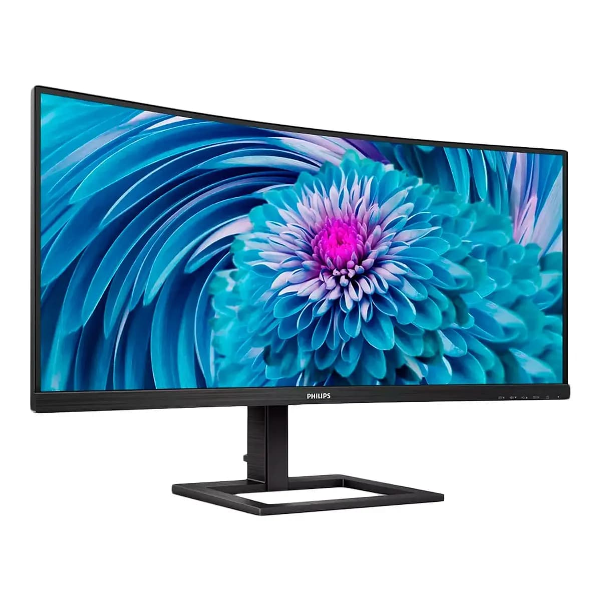 PHILIPS Monitor 346E2CUAE 34" UWQHD, VA Panel, 100Hz, 1ms MPRT, Zakrivljeni 1500R, USB-C 65W, Adaptive Sync