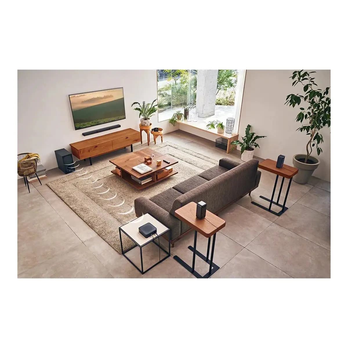 Sony soundbar HTS40R5.1 kanalni sorround zvuk;izlazna snaga 600W; bezicni zvucnici;