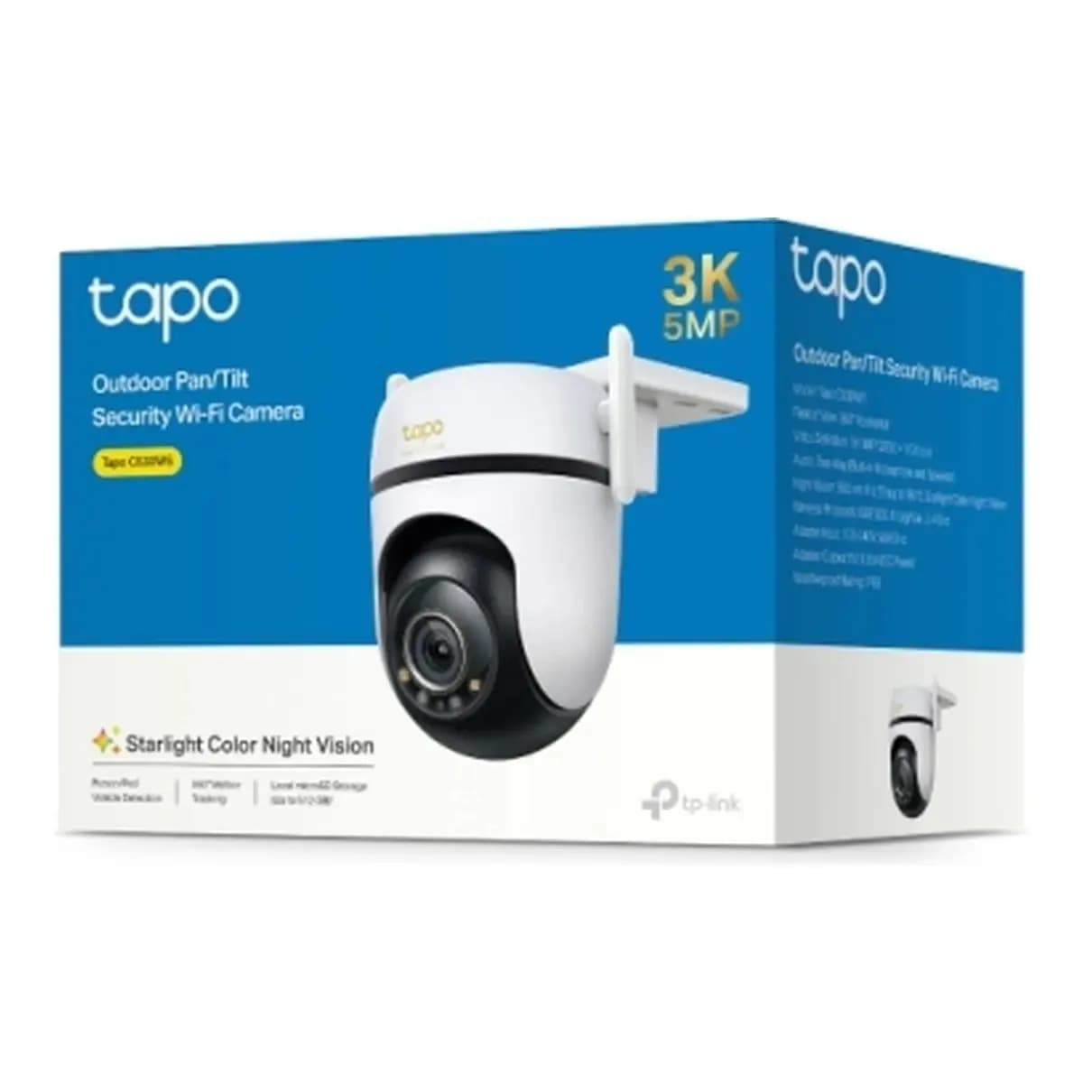 TP-Link Outdoor Pan/Tilt Wi-Fi Camera Tapo C530WS