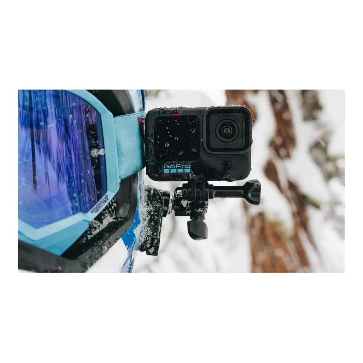 GoPro Helmet front+side mount- MISSION 1 PRO, MISSION 1,HERO 13, MAX 2, LIT HERO, HERO 12,11,10