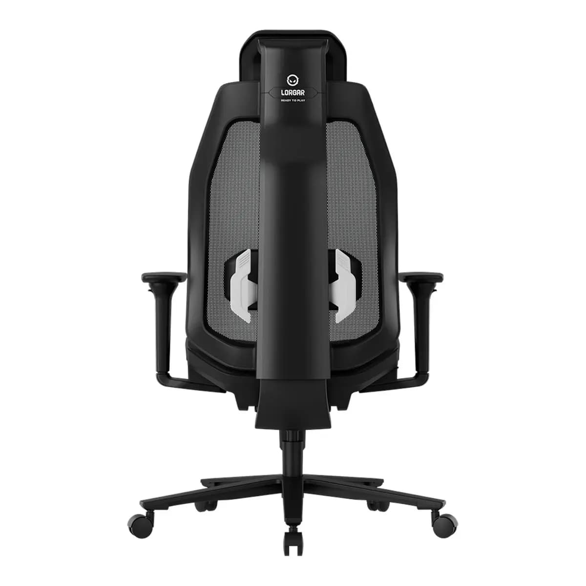 LORGAR Gaming stolica CHP51 Mesh Pro, višestruko podesiva, crno-bijela