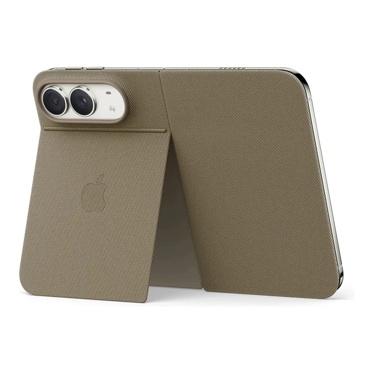 Apple iPhone Duo Folio with Kickstand - Taupe