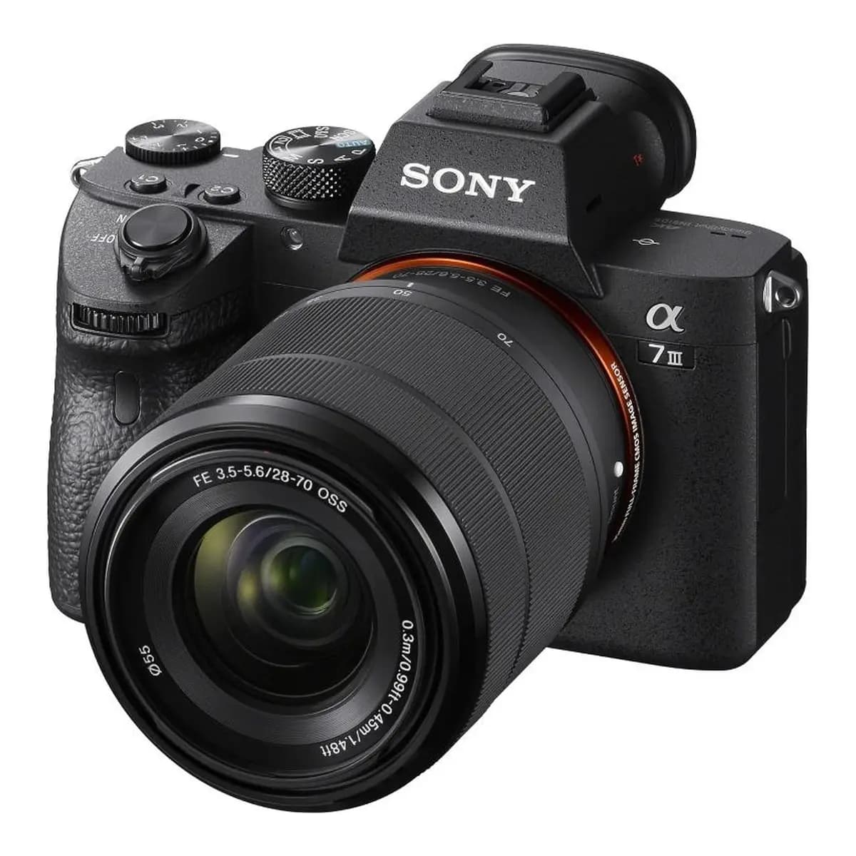 SONY Alpha a7 III + objektiviwith 28-70mm Lens