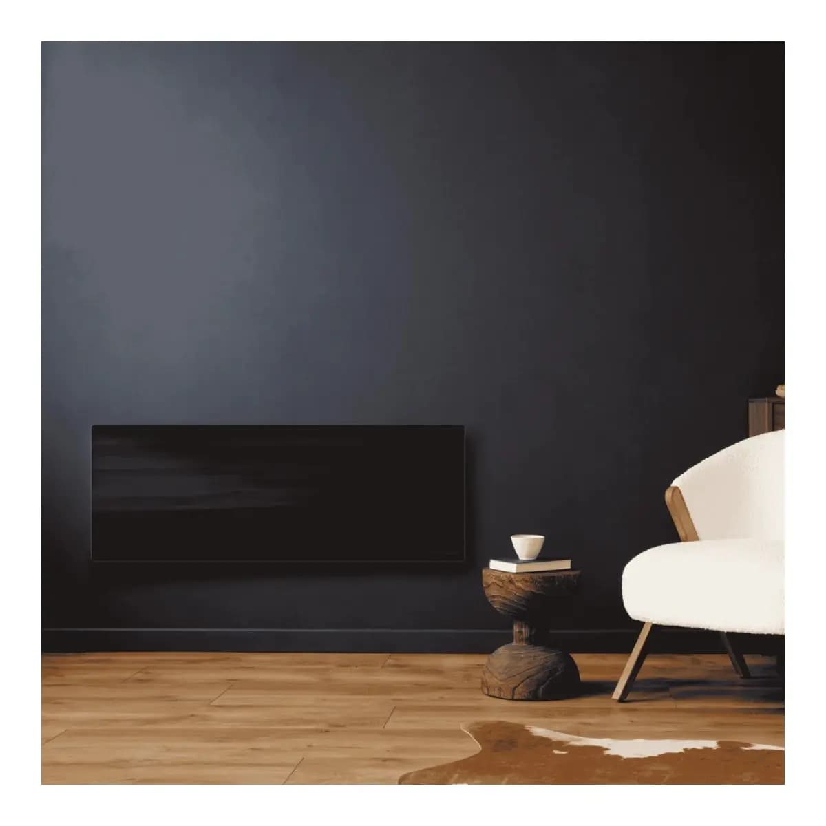 AENO Grijalica Premium Eco Smart Heater, 700W, kaljeno staklo, infracrveno i konvekcijsko grijanje, LED displej