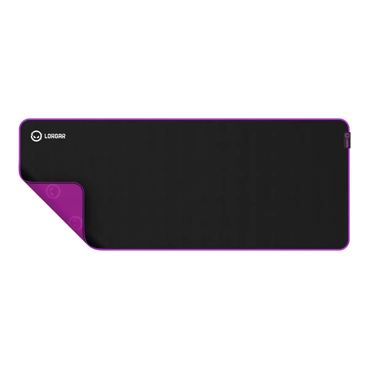 LORGAR Podloga za miš Main 319 Speed, Gaming, Black/Purple