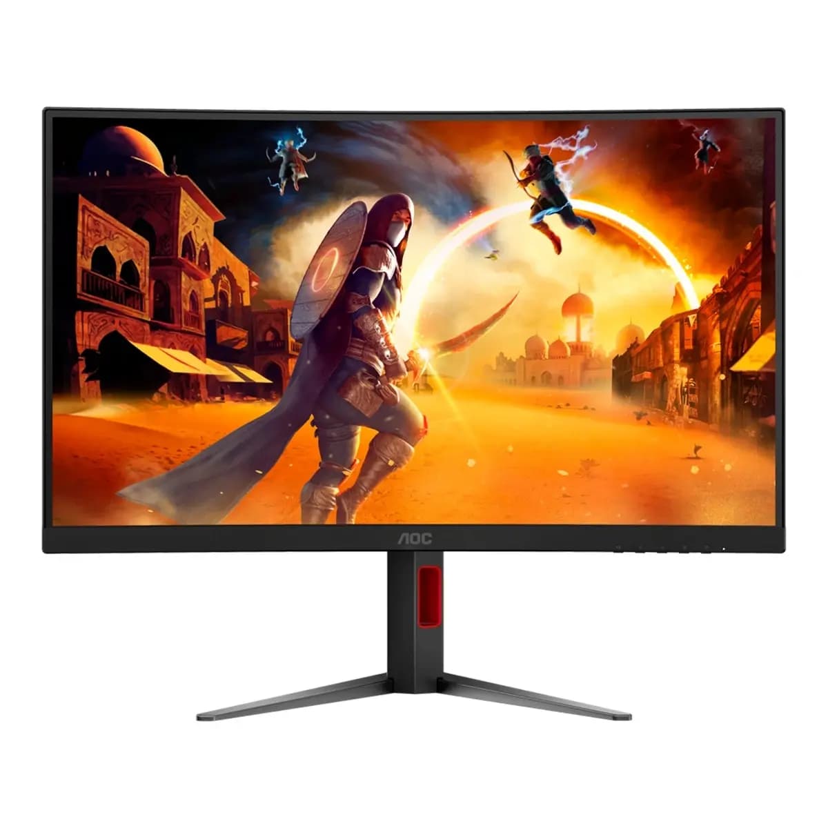 AOC Monitor Gaming CQ27G4Z2 27" QHD, Fast VA Panel, 260Hz (OC), 1ms, Zakrivljeni 1500R, HDR400, Adaptive Sync, HDMI, DP, HAS