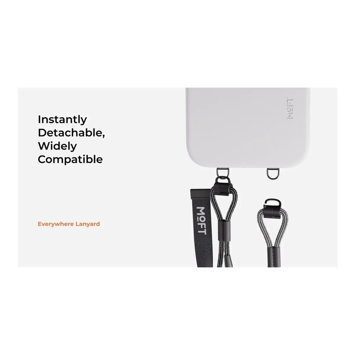 MOFT Phone Lanyard - Jet Black