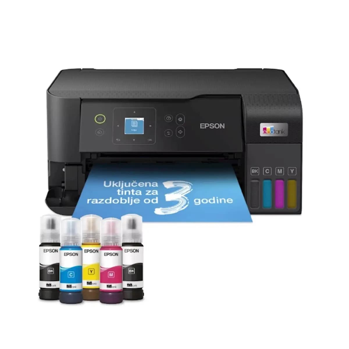 Printer Epson multifunkcijski INK EcoTank L3560 wifi Black