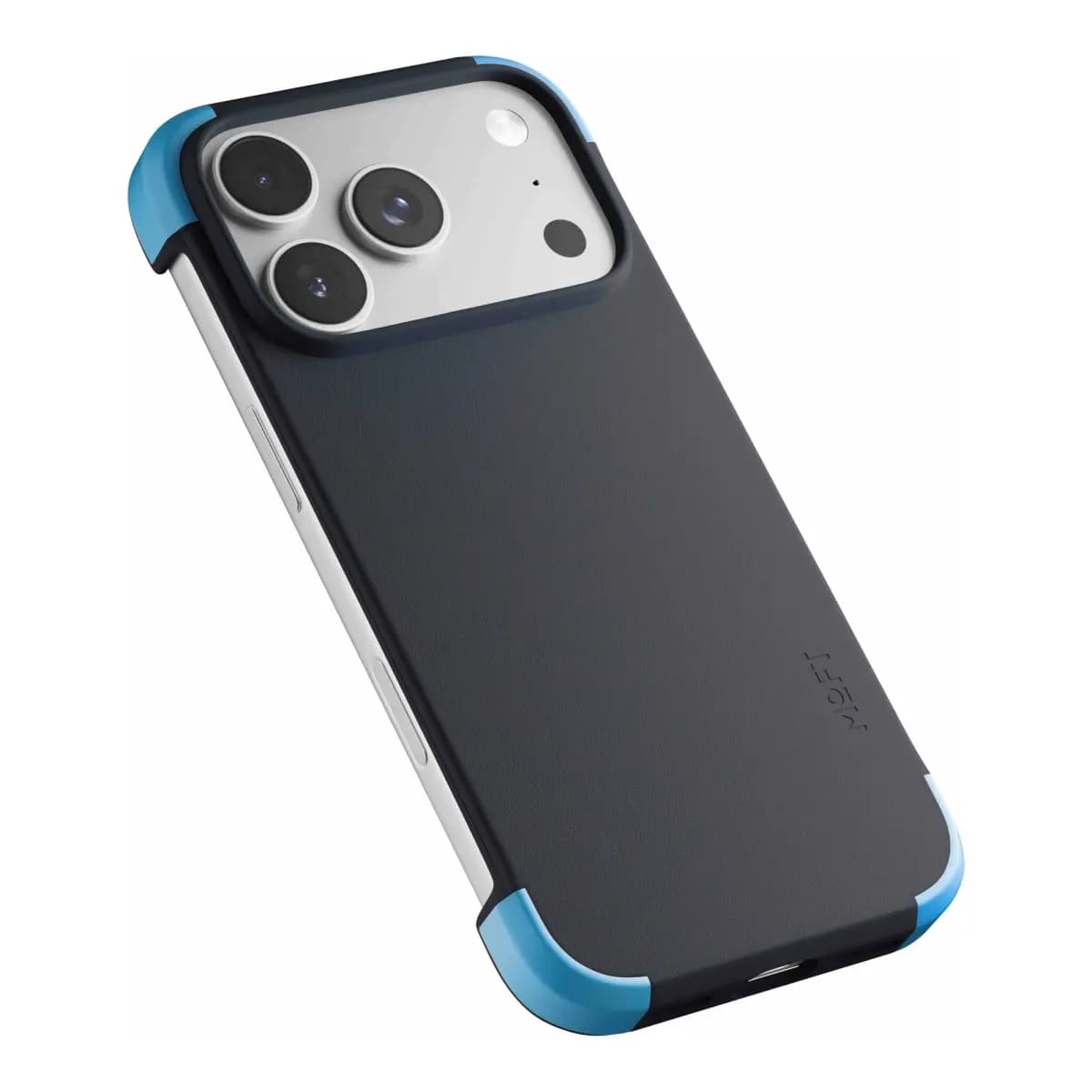 MOFT Color-blocking Snap Phone Case for iPhone 18 Pro Max - Navy Blue + Faded Jeans