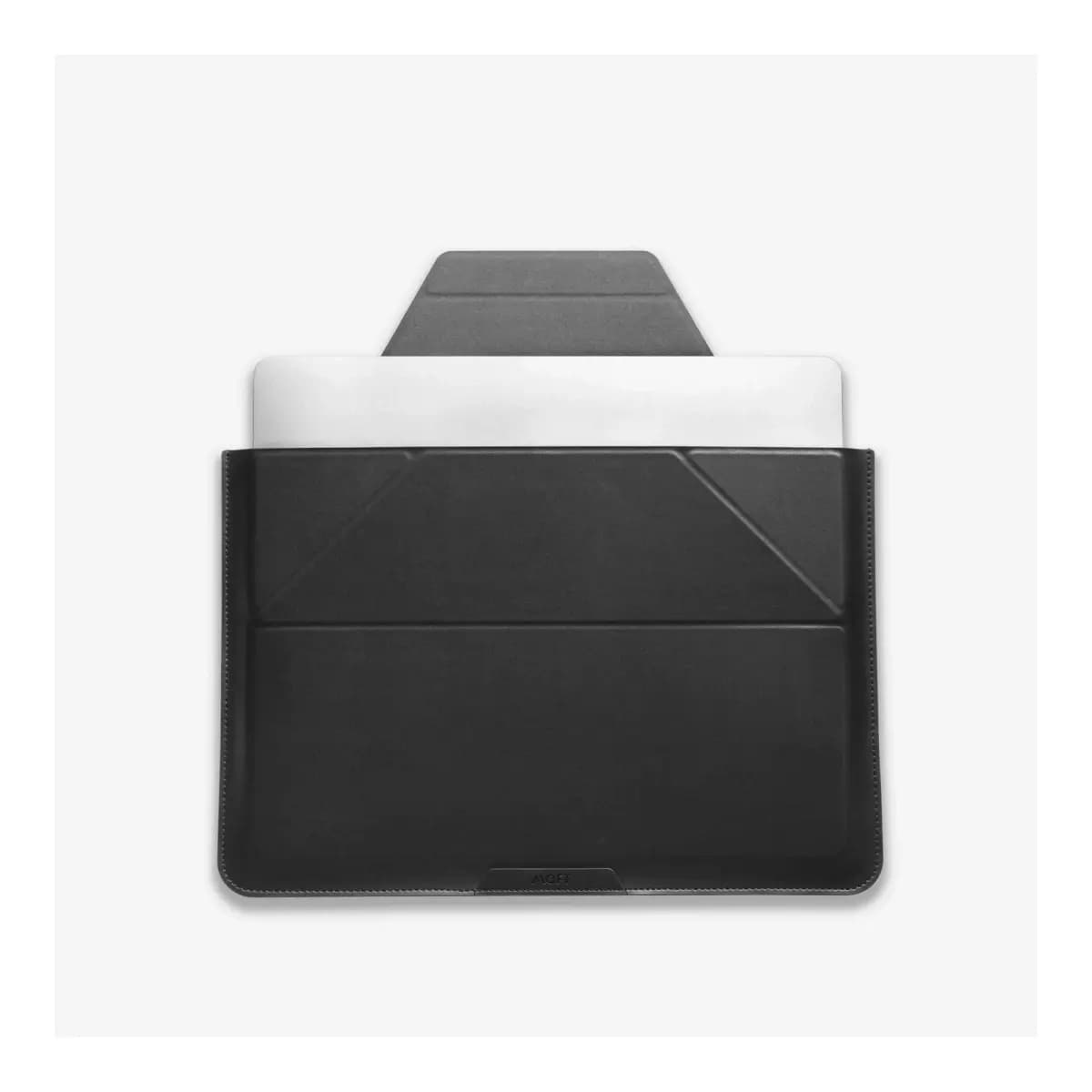 MOFT Laptop Carry Sleeve with Stand & Smart Storage for 13-inch Laptop for Work - Night Black