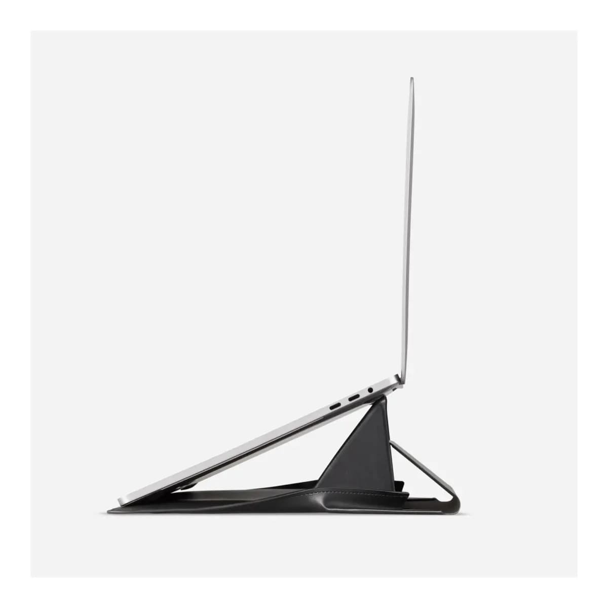 MOFT Laptop Carry Sleeve with Stand & Smart Storage for 16-inch Laptop for Work - Black