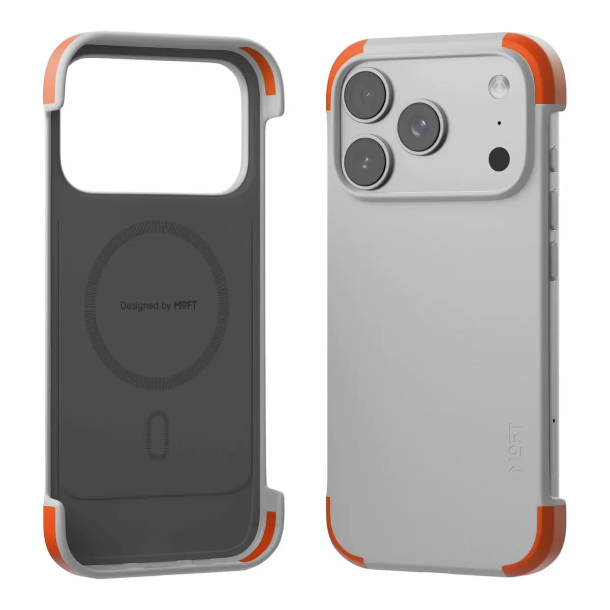 MOFT Color-blocking Snap Phone Case for iPhone 18 Pro - Misty Cove + Sunrise
