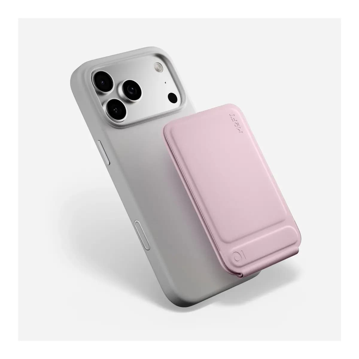MOFT Novčanik za telefon Snap Phone Tripod Wallet AERA, stalak za telefon, za 3 kartice, Blush