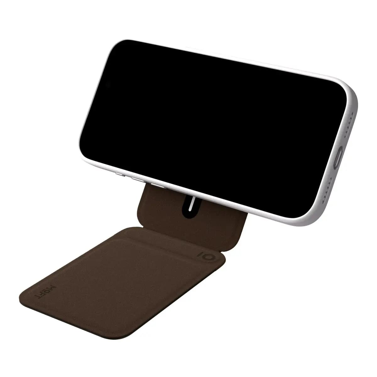 MOFT Snap Invisible Bio-Leather Phone Tripod - Coffee