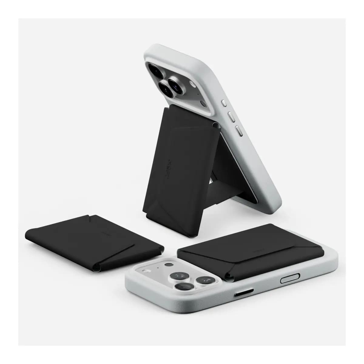 MOFT MagSafe Wallet (8 cards), RFID Blocking- Jet Black